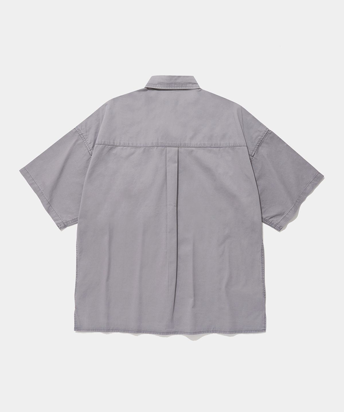 컬럼비아 유니버시티(COLUMBIA UNIVERSITY) SL-LABEL WASHED BIG POCKET TWILL S/S SHIRTS_GRAY