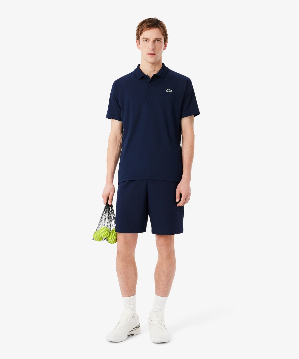 라코스테(LACOSTE) 남성 트레이닝 베이직 우븐 쇼츠 GH7452-56G 166