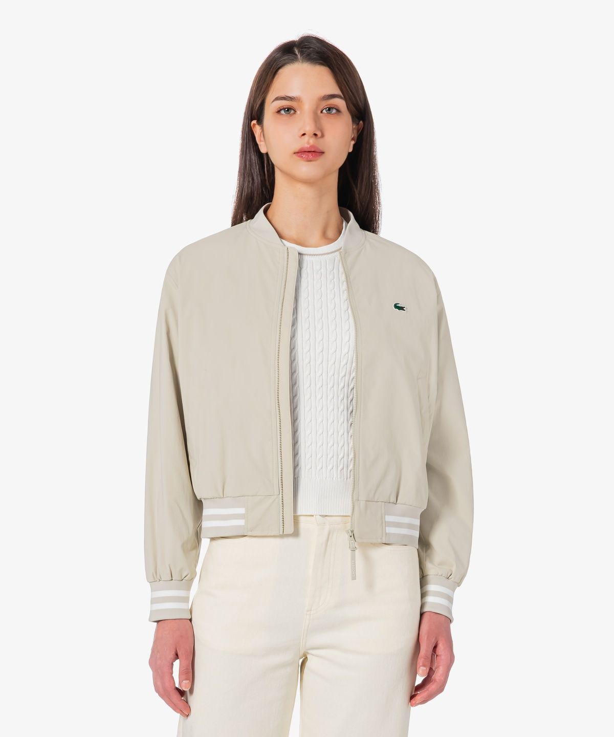 라코스테(LACOSTE) 여성 테니스 봄 스타디움 자켓 BF936E-56G X6F
