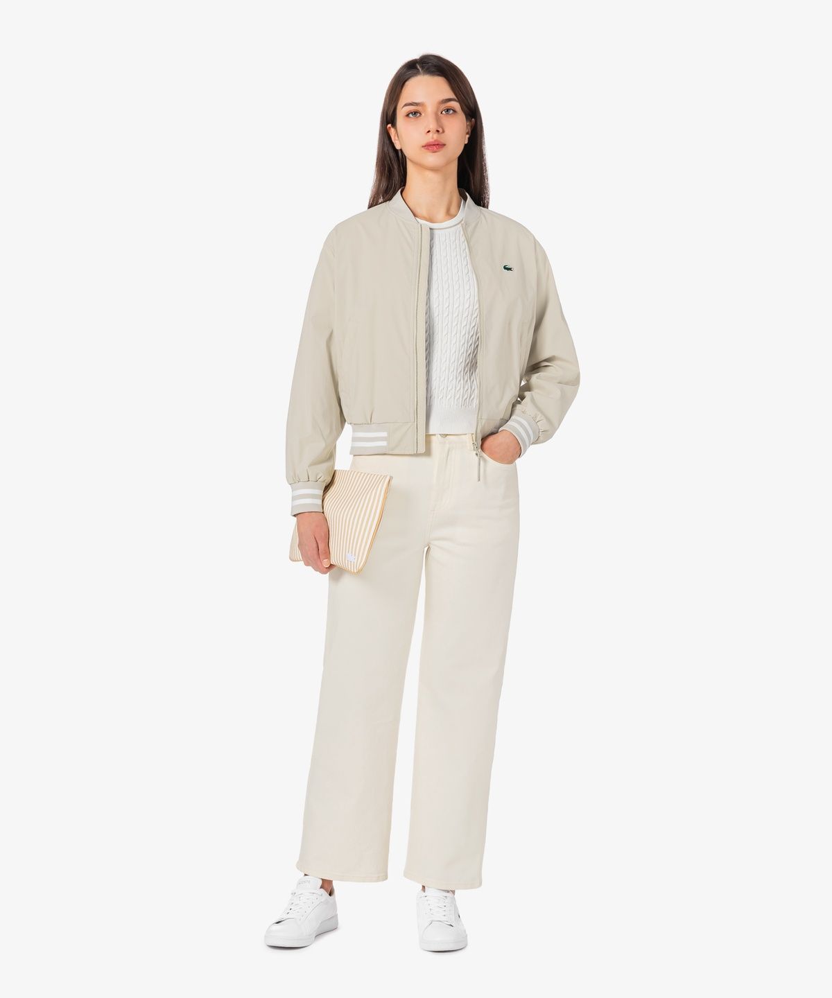 라코스테(LACOSTE) 여성 테니스 봄 스타디움 자켓 BF936E-56G X6F