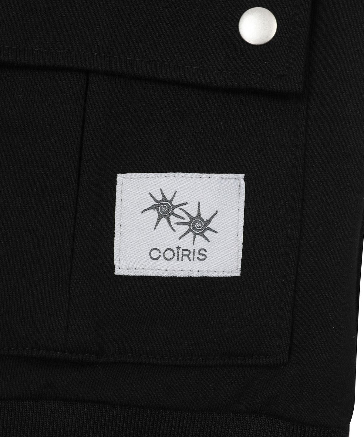 코이리스(COIRIS) 리픈 투웨이 배색 포켓 후드 집업 (2컬러)