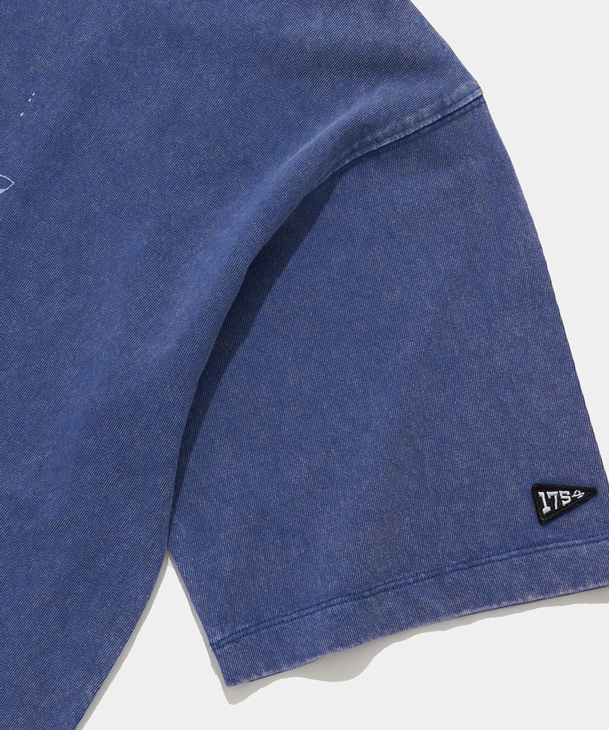 컬럼비아 유니버시티(COLUMBIA UNIVERSITY) CU BURN SALT WASHED WOMEN OVER-FIT S/S T-SHIRTS_BLUE
