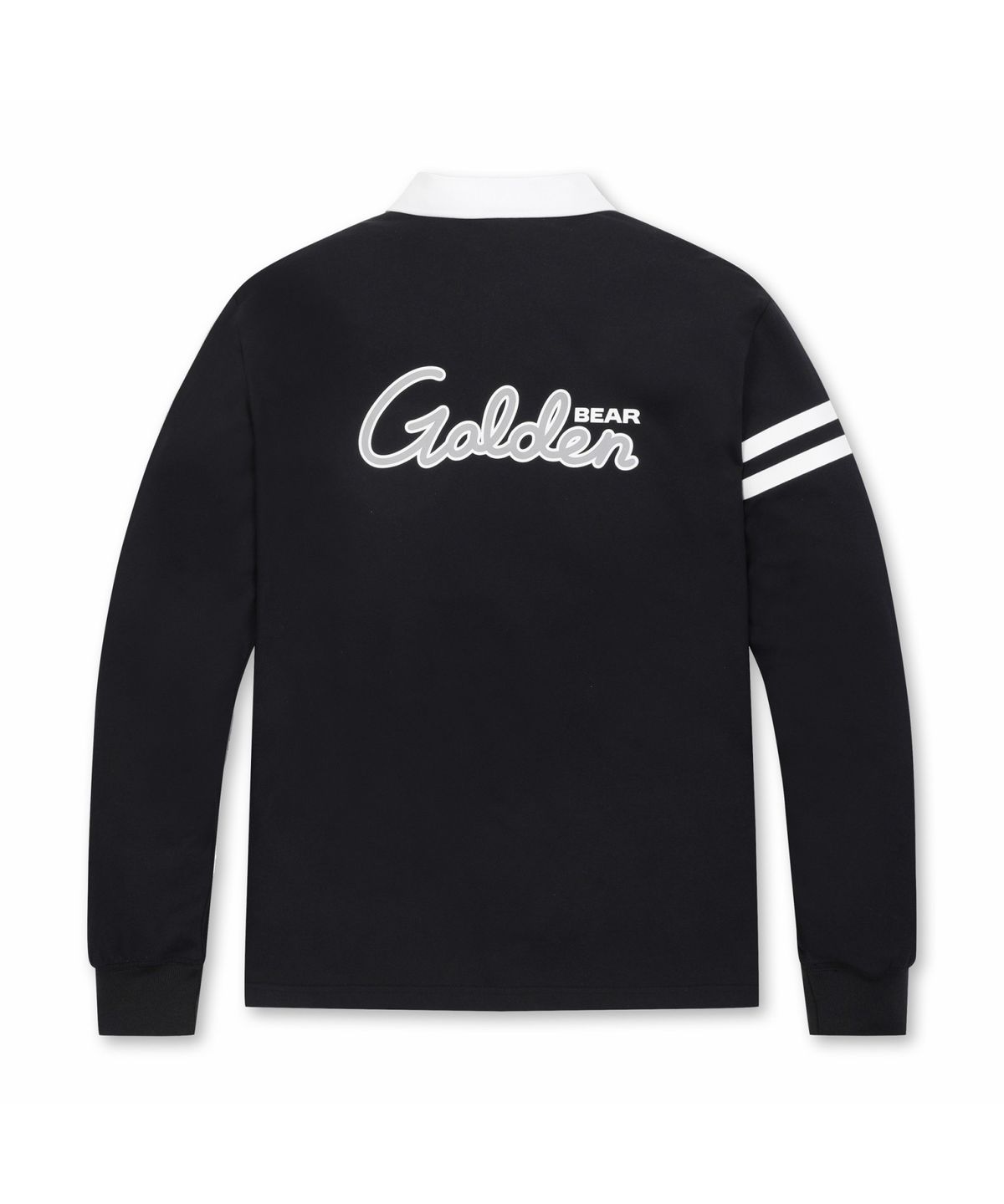 골든베어(GOLDEN BEAR) (M) Pique Contrast Collar T-shirt G4TAM26281BKX