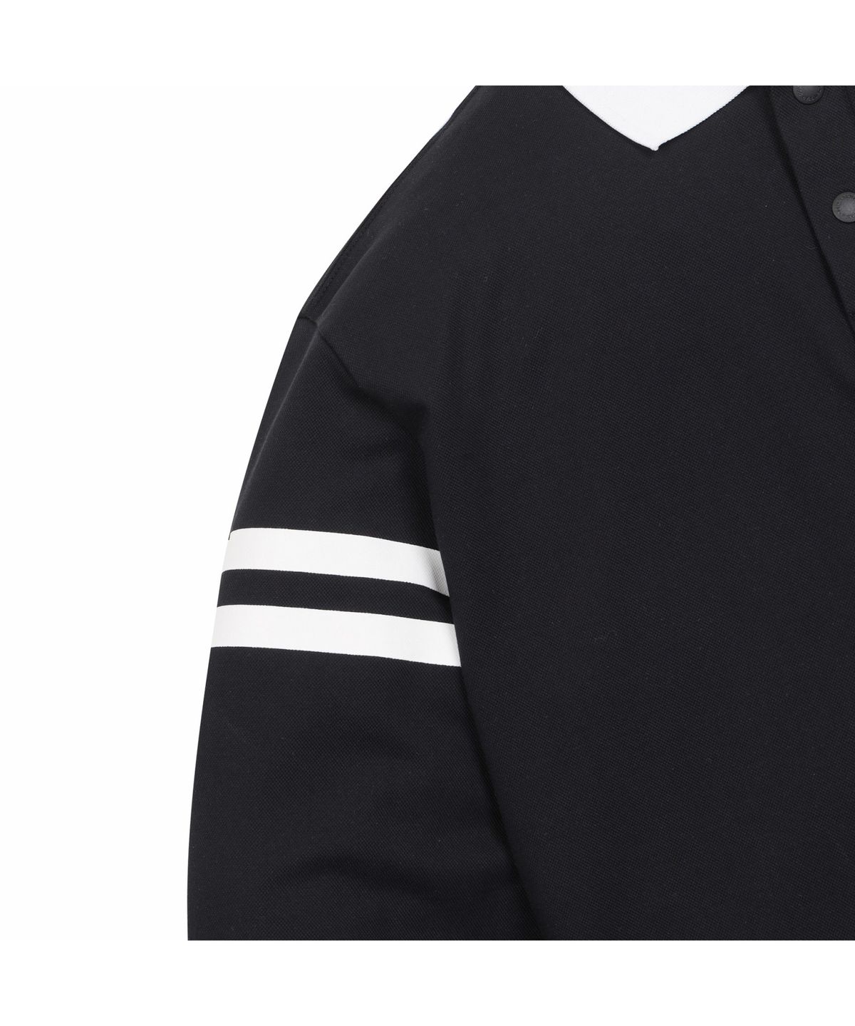 골든베어(GOLDEN BEAR) (M) Pique Contrast Collar T-shirt G4TAM26281BKX