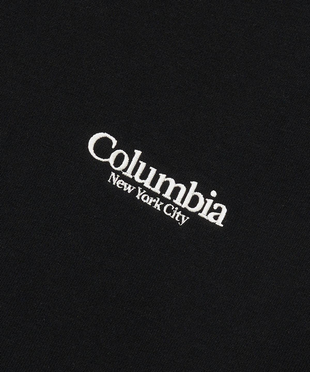 컬럼비아 유니버시티(COLUMBIA UNIVERSITY) NYC EMB TERRY HOODIE_BLACK