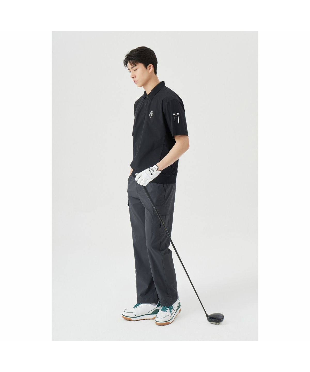 골든베어(GOLDEN BEAR) (M) Stretch Nylon String Jogger Pants G4PAM26211DGX