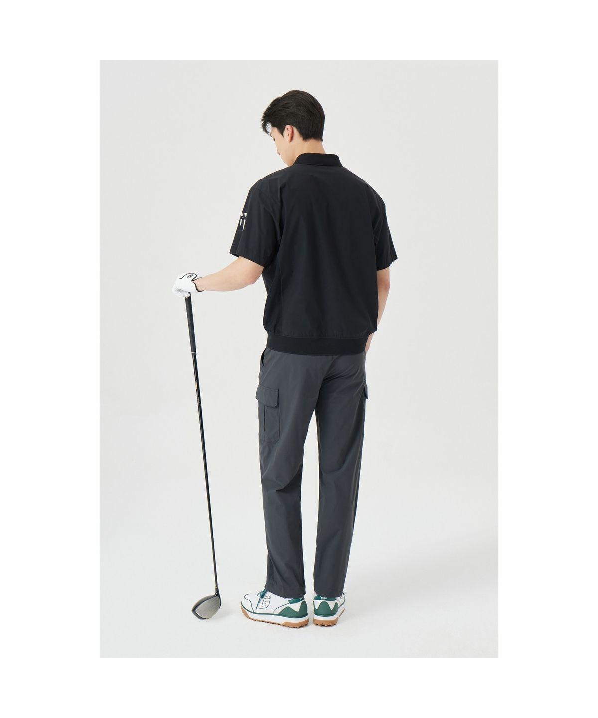 골든베어(GOLDEN BEAR) (M) Stretch Nylon String Jogger Pants G4PAM26211DGX