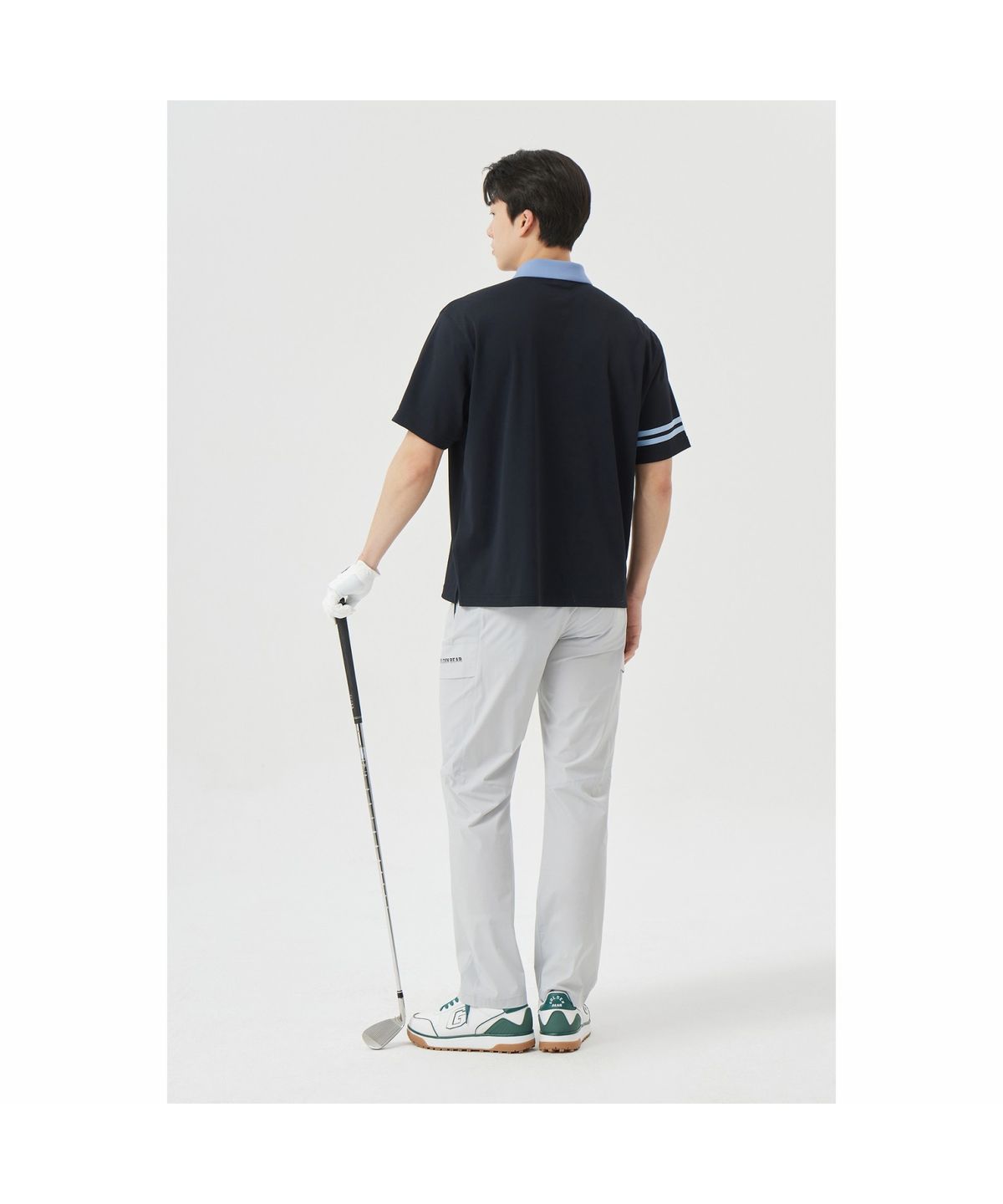 골든베어(GOLDEN BEAR) (M) Hidden Pocket Straight Pants G4PAM26201GYX