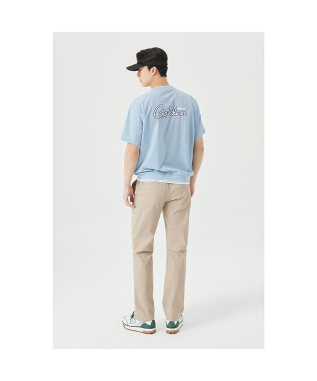 골든베어(GOLDEN BEAR) (M) Hidden Pocket Straight Pants G4PAM26201BEX