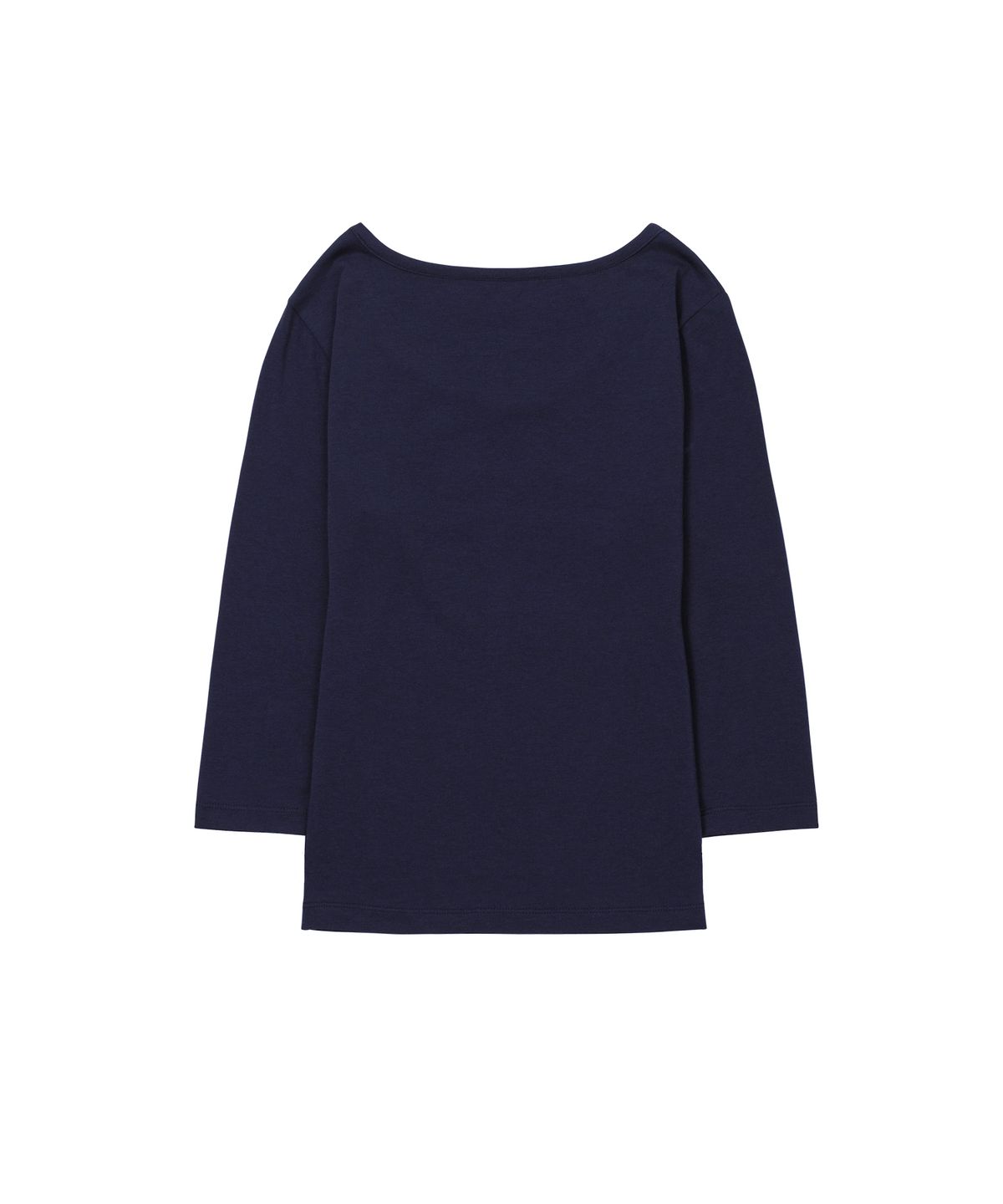 웰빙익스프레스(WELLBEING EXPRESS) V neck 3/4 sleeve Navy