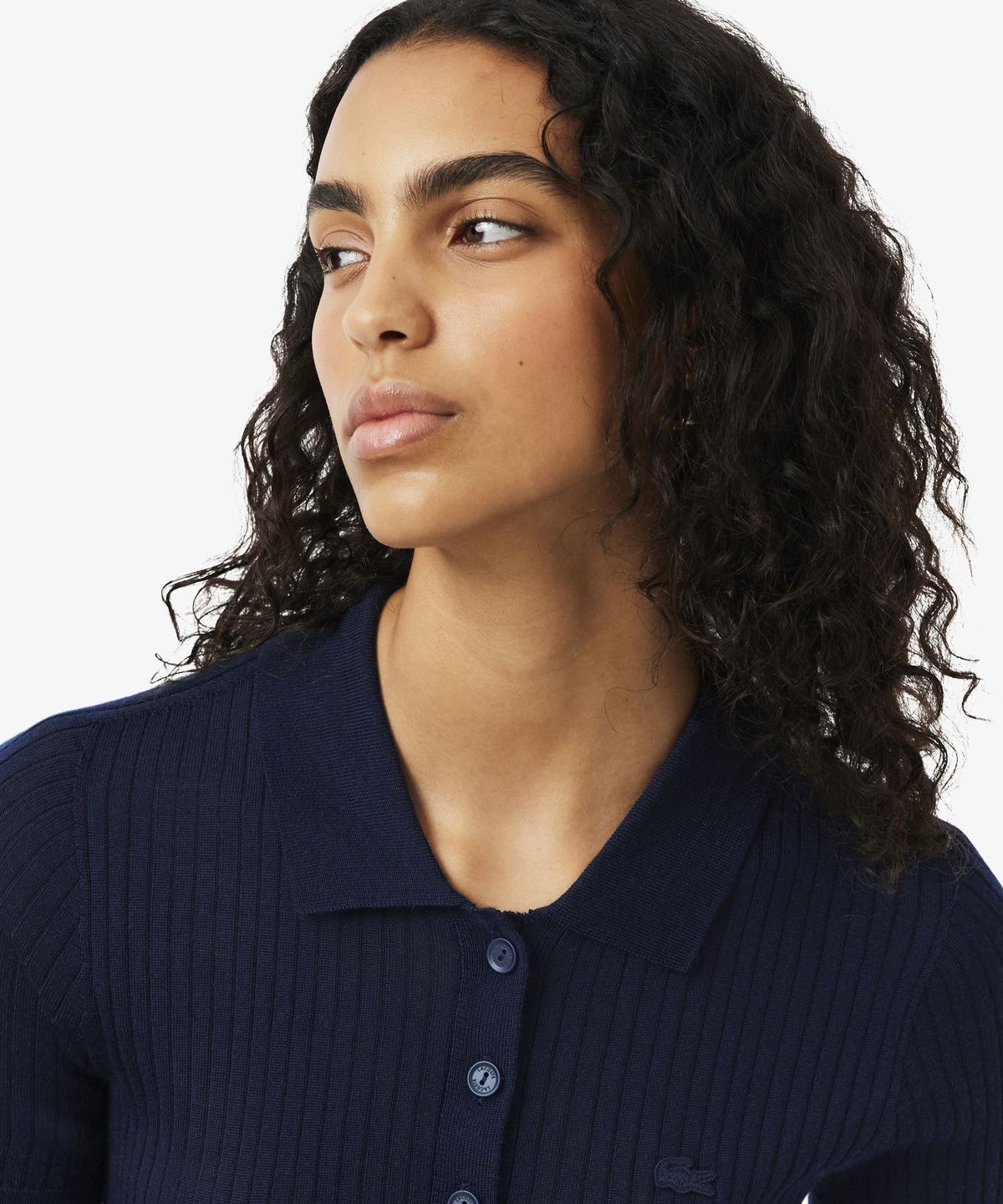 라코스테(LACOSTE) 여성 파인 메리노울 스웨터 폴로 셔츠 AF9984-56G 166