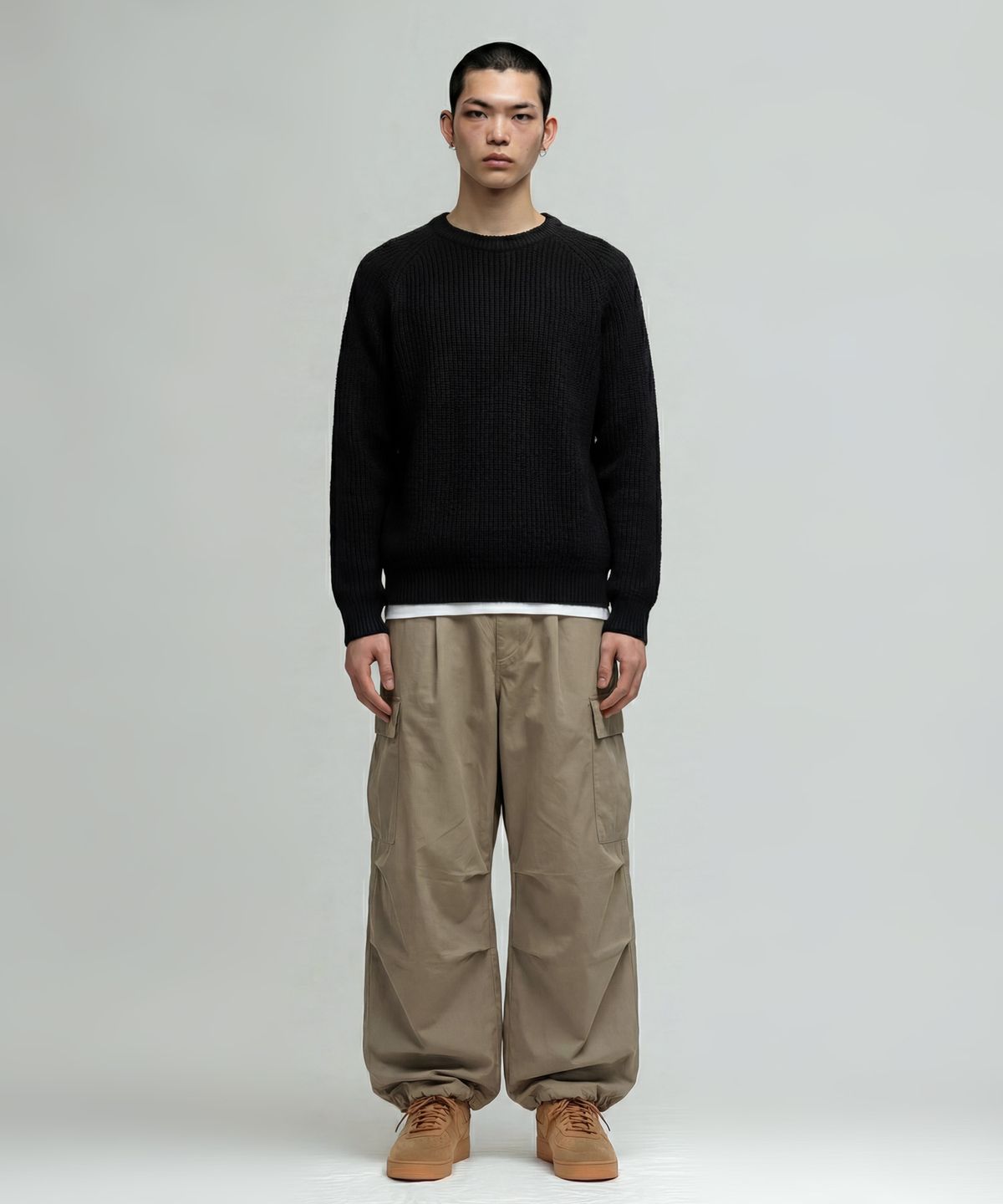 베리베인(VERYVAIN) SOLID RIB PULLOVER KNIT - 4 COLOR