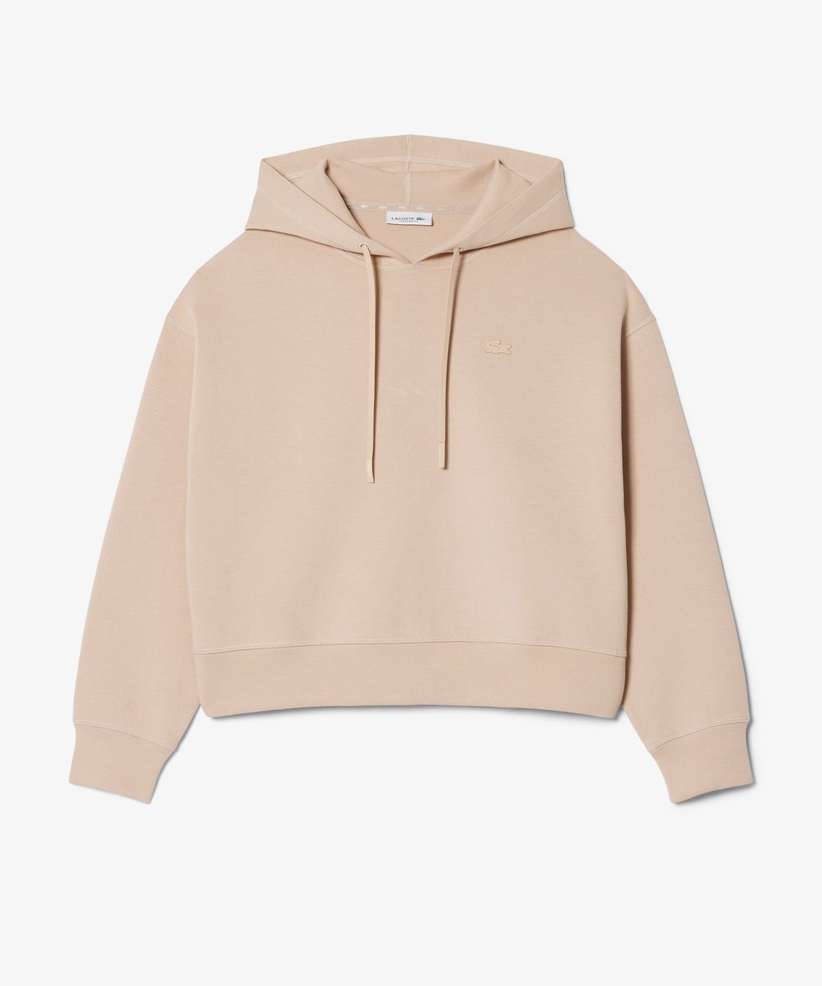 라코스테(LACOSTE) 여성 더블페이스 소프트 후드 스웻셔츠 SF0048-56G X6F