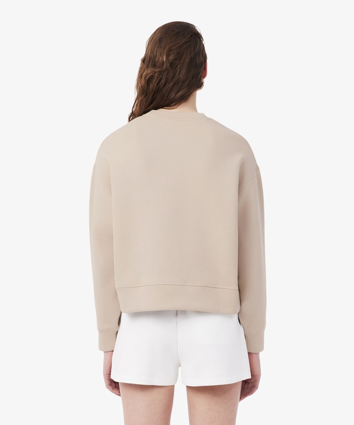 라코스테(LACOSTE) 여성 더블페이스 소프트 크루넥 스웻셔츠 SF0046-56G X6F