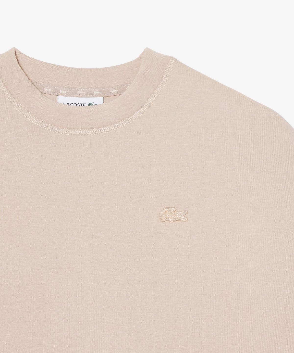 라코스테(LACOSTE) 여성 더블페이스 소프트 크루넥 스웻셔츠 SF0046-56G X6F