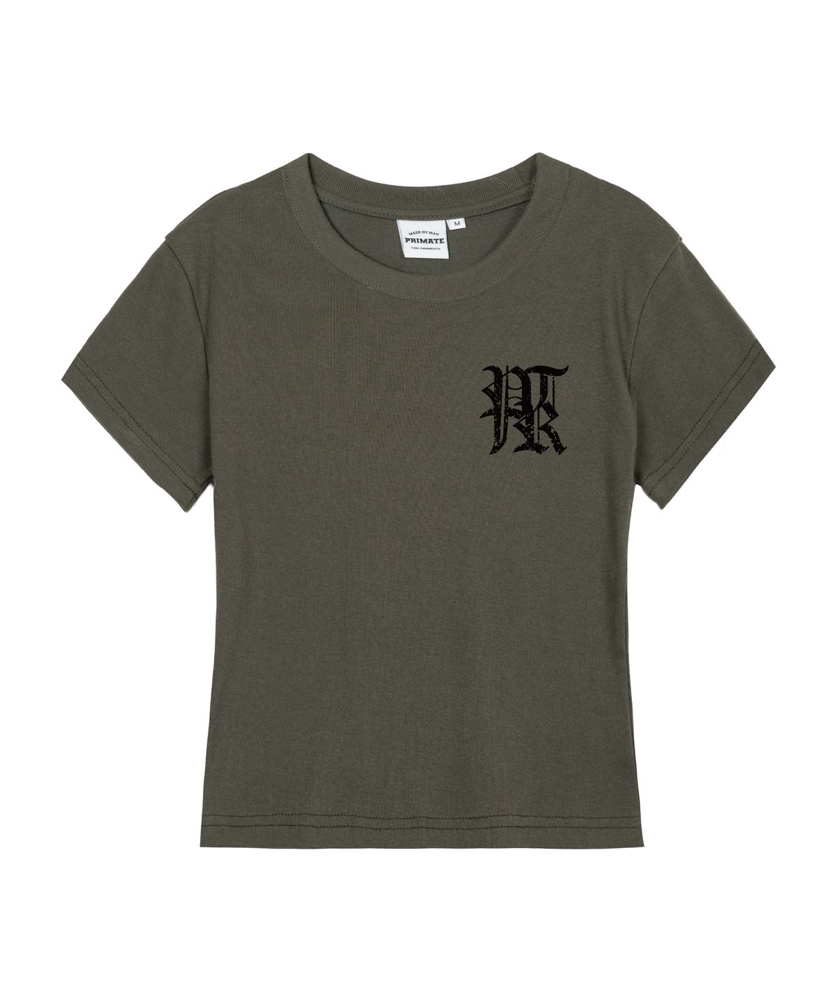프라임에이트(PRIMATE) VINTAGE DICTION 여성 슬림핏 반팔티셔츠 4 COLORS