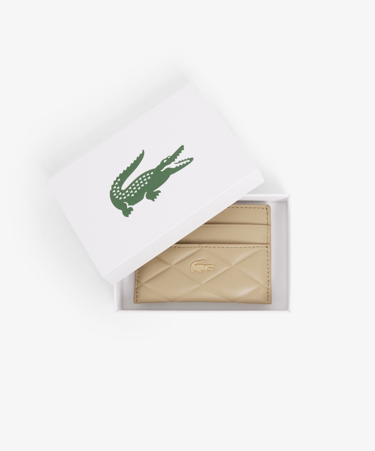 라코스테(LACOSTE) 여성 크로코델 카드 지갑 NF5118E56G C87