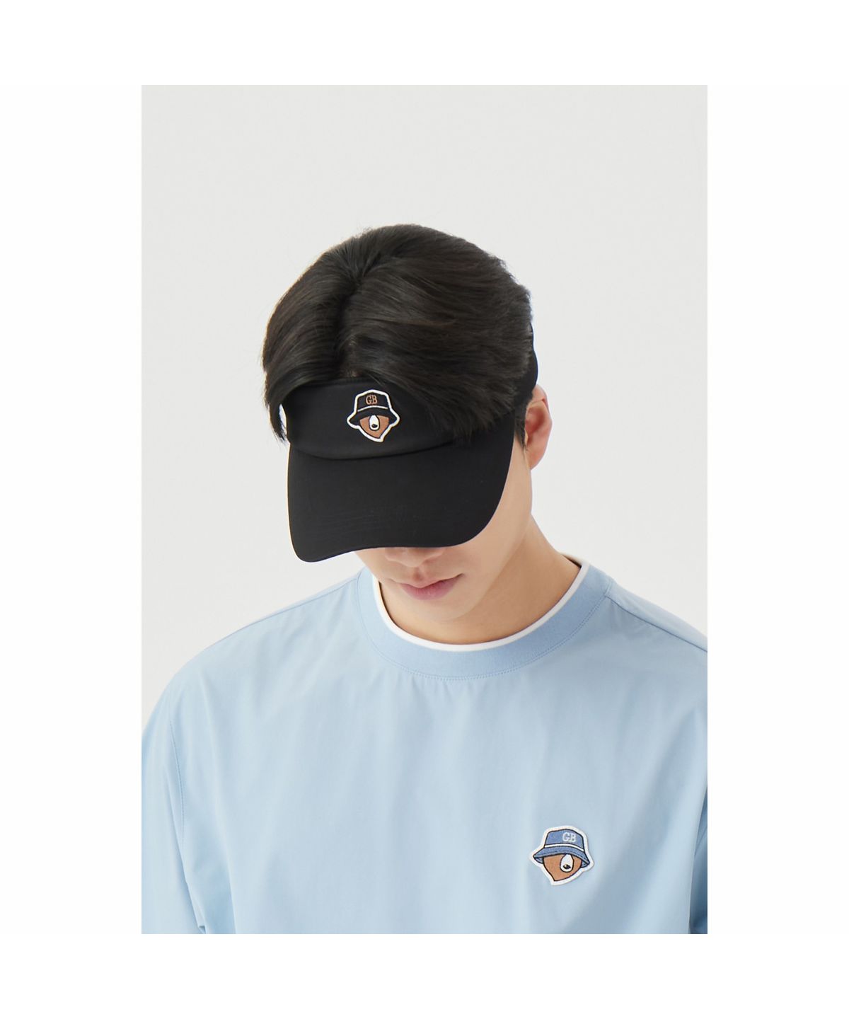 골든베어(GOLDEN BEAR) (M) Essential Visor G6RAX26271BKX
