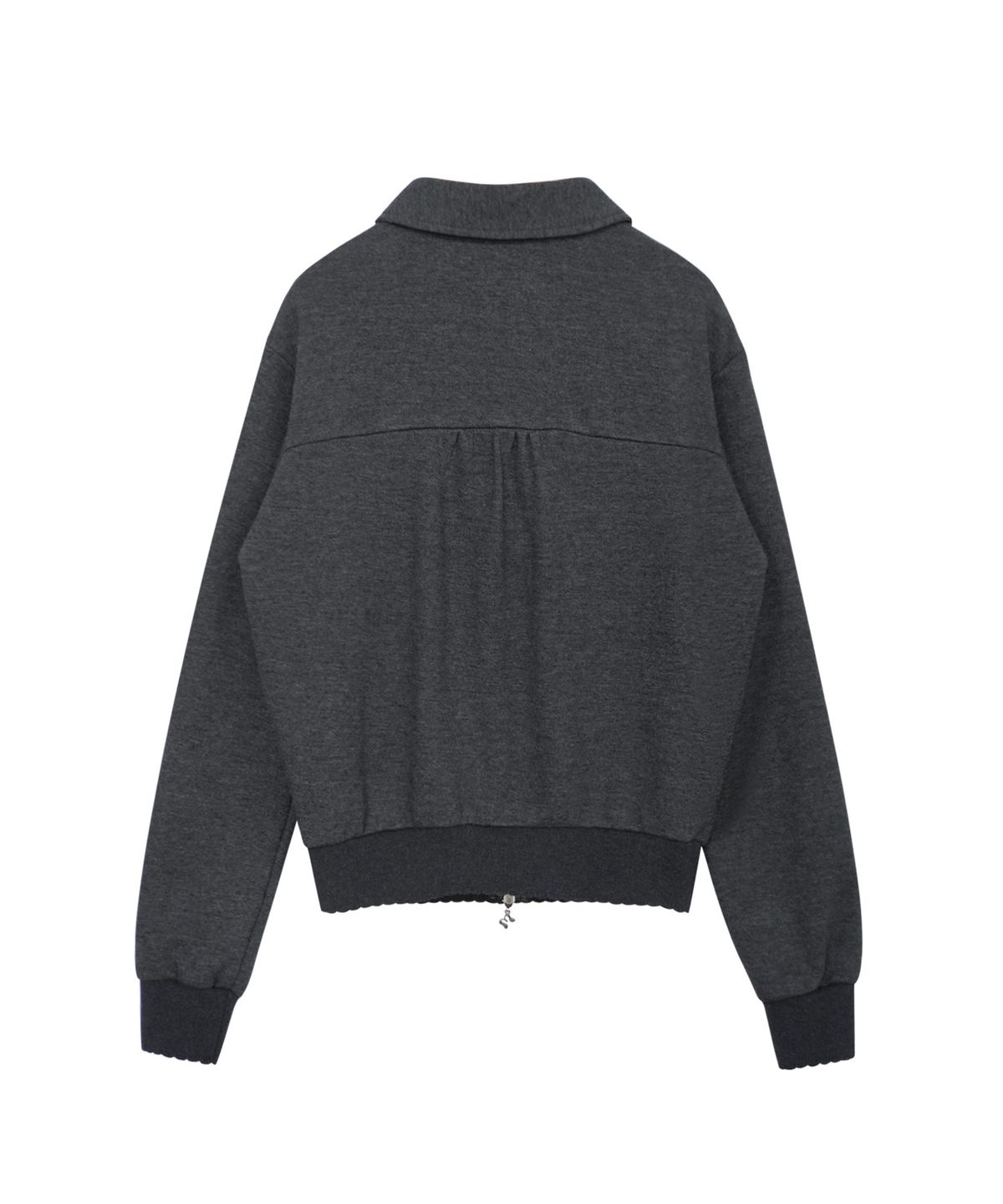미레코(MIRECO) MINI CHECK SWEAT JK CHARCOAL
