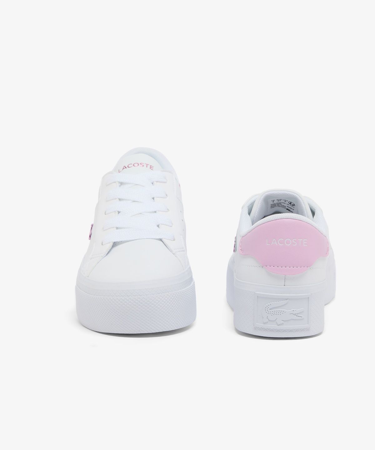 라코스테(LACOSTE) 여성 Ziane 플랫폼 레더 스니커즈 RZ7021W56G 1Y9