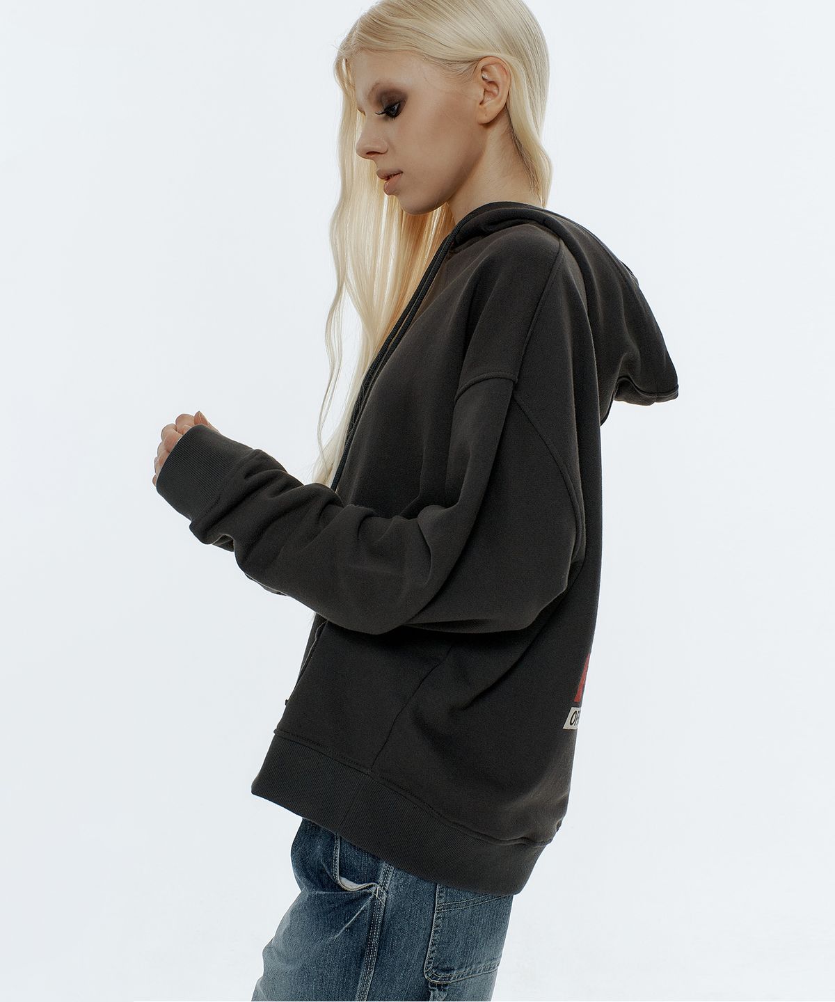 꾸아페(QUAFE) HEARTBREAKER HOODIE T-SHIRT