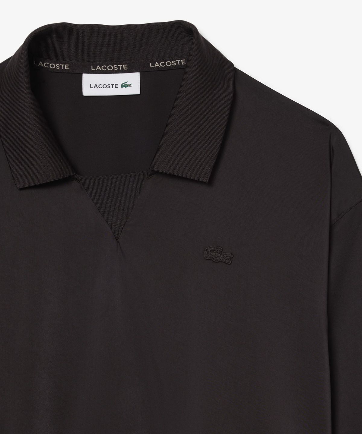라코스테(LACOSTE) 여성 플루이드 새틴 폴로탑 CF9802-56G 3LA