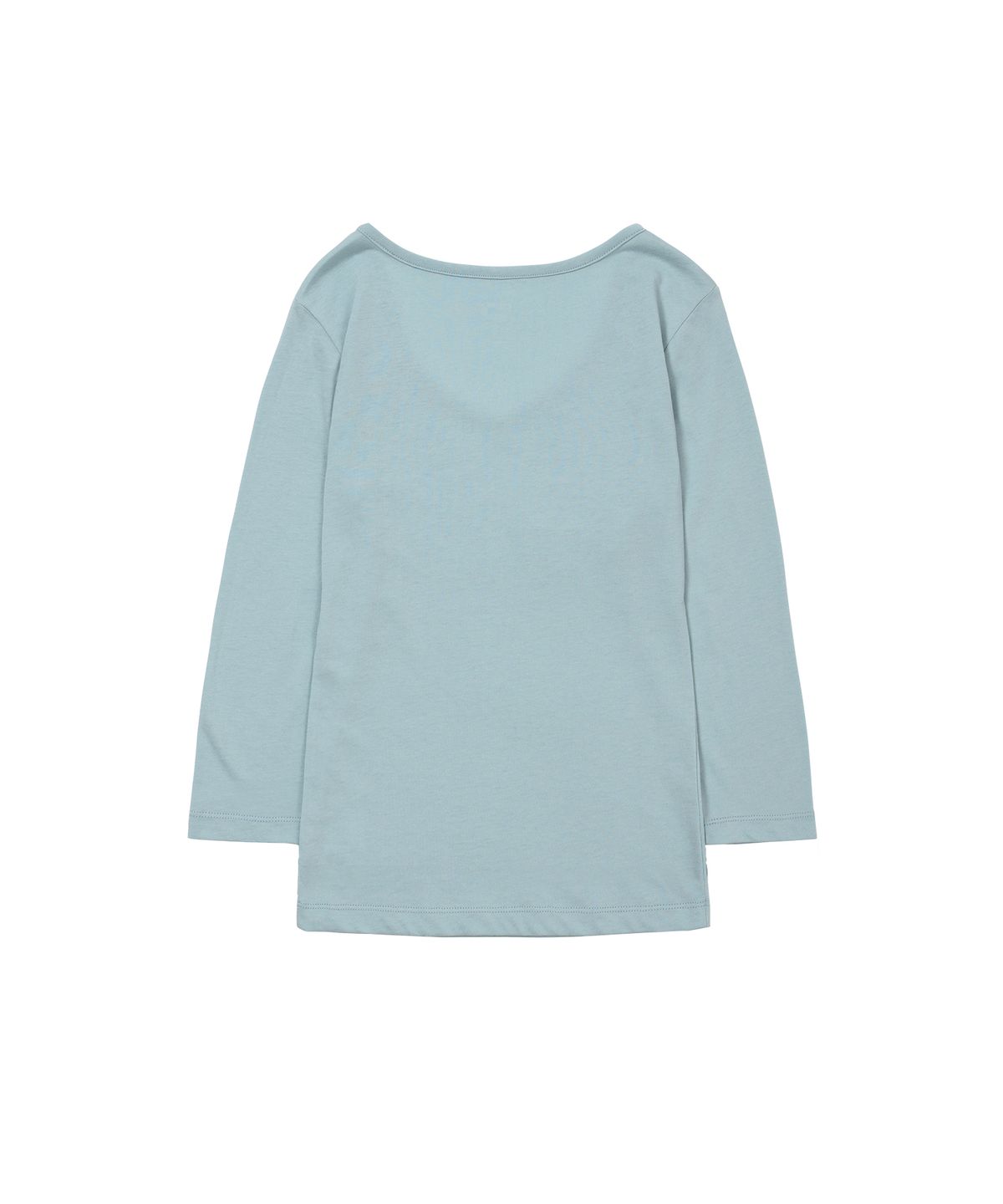 웰빙익스프레스(WELLBEING EXPRESS) V neck 3/4 sleeve Sky Blue