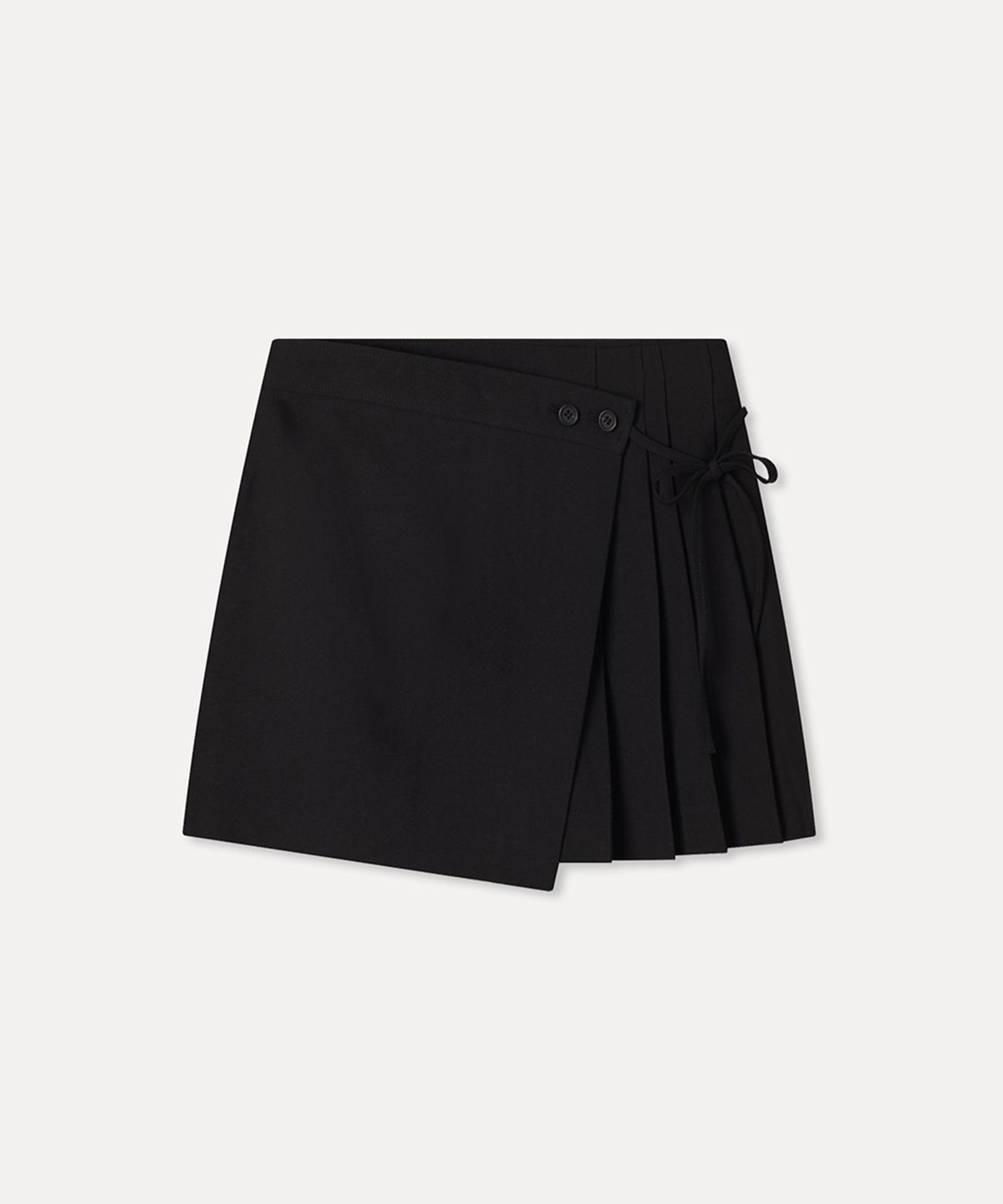 미쏘(MIXXO) 랩 플리츠 스커트_MIWWHG306G
