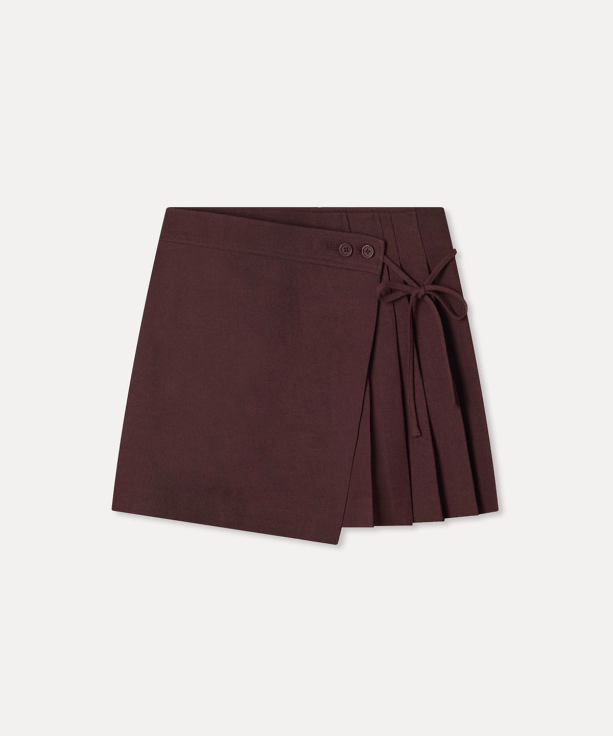 미쏘(MIXXO) 랩 플리츠 스커트_MIWWHG306G