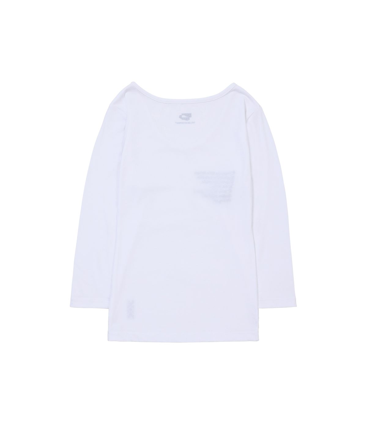 웰빙익스프레스(WELLBEING EXPRESS) V neck 3/4 sleeve White