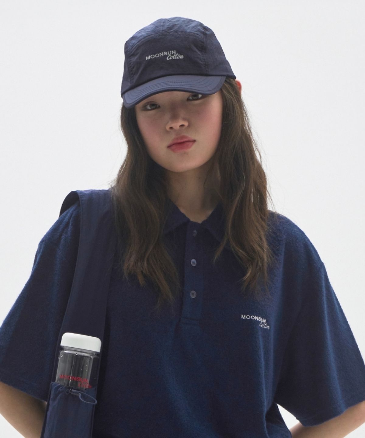 문선 아카이브(MOONSUN ARCHIVE) M.C Running Klub Cap / NAVY