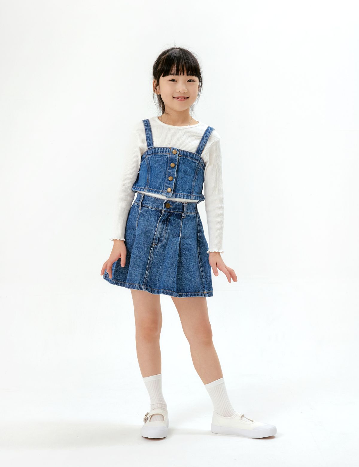 갭 키즈(GAP KIDS) 웰리 키즈 메리제인  화이트