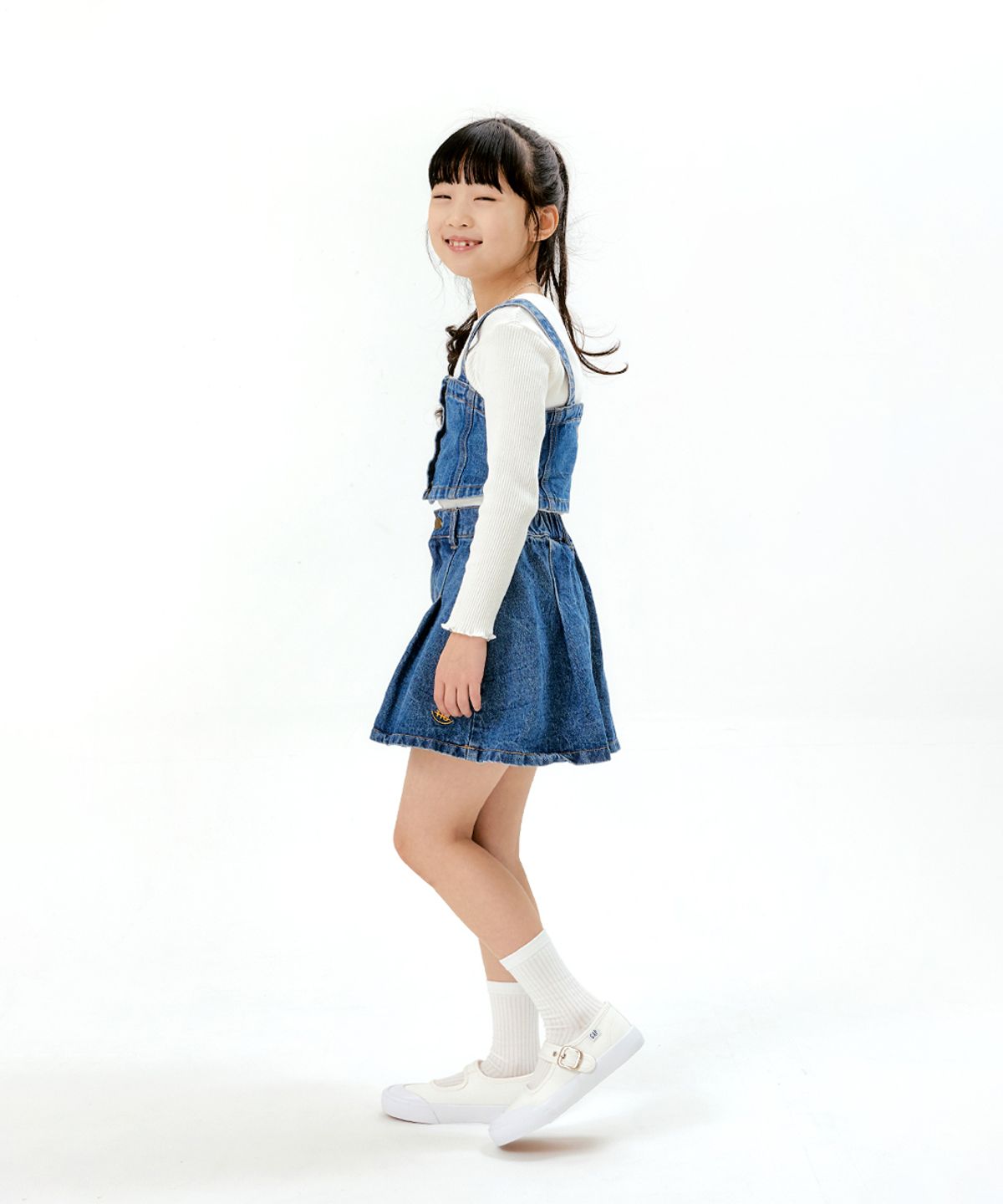 갭 키즈(GAP KIDS) 웰리 키즈 메리제인  화이트