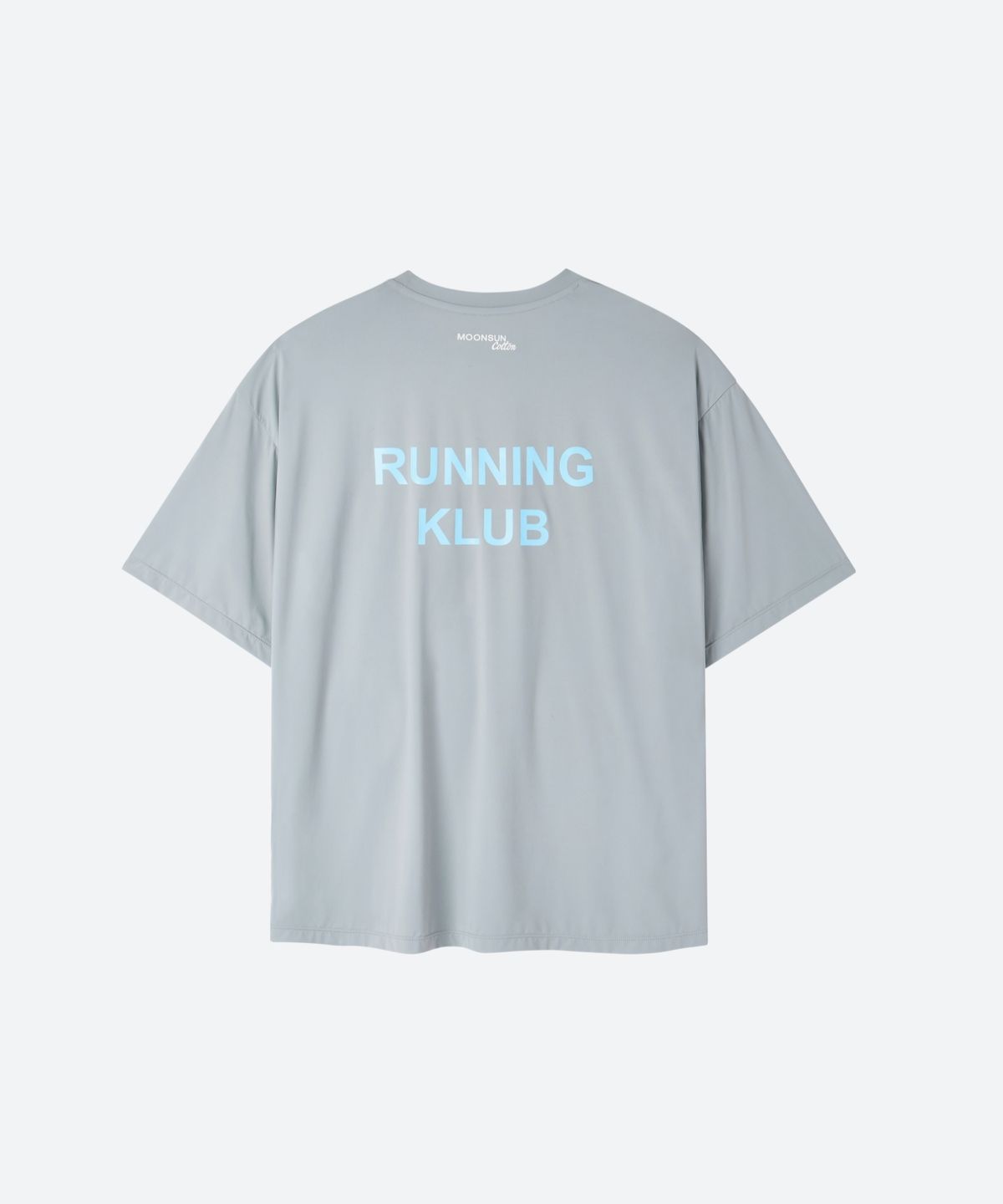 문선 아카이브(MOONSUN ARCHIVE) M.C UNISEX, Running Klub T-Shirt / GRAY