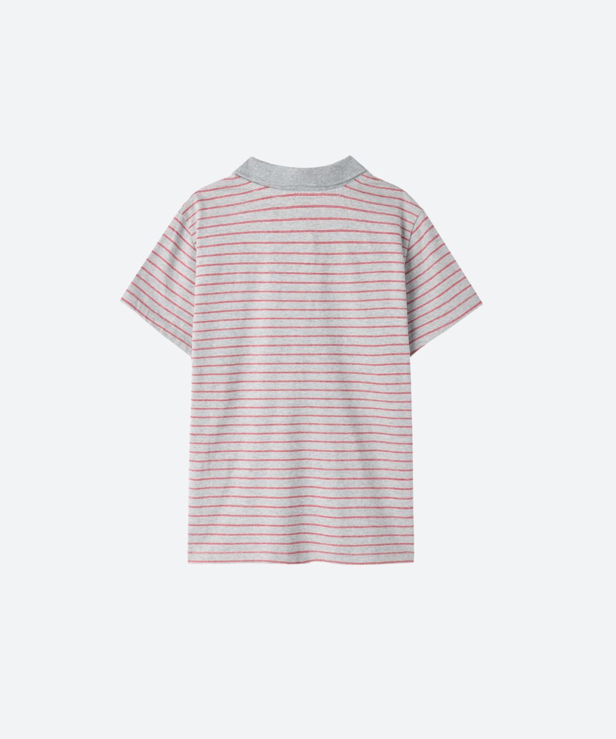 문선 아카이브(MOONSUN ARCHIVE) M.C Classic Stripe Baby PK Tee / GRAY