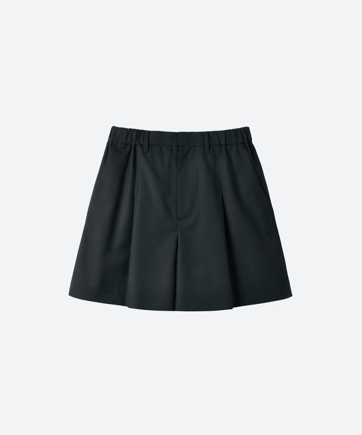 문선 아카이브(MOONSUN ARCHIVE) UNISEX, Back Pleated Skort / BLACK
