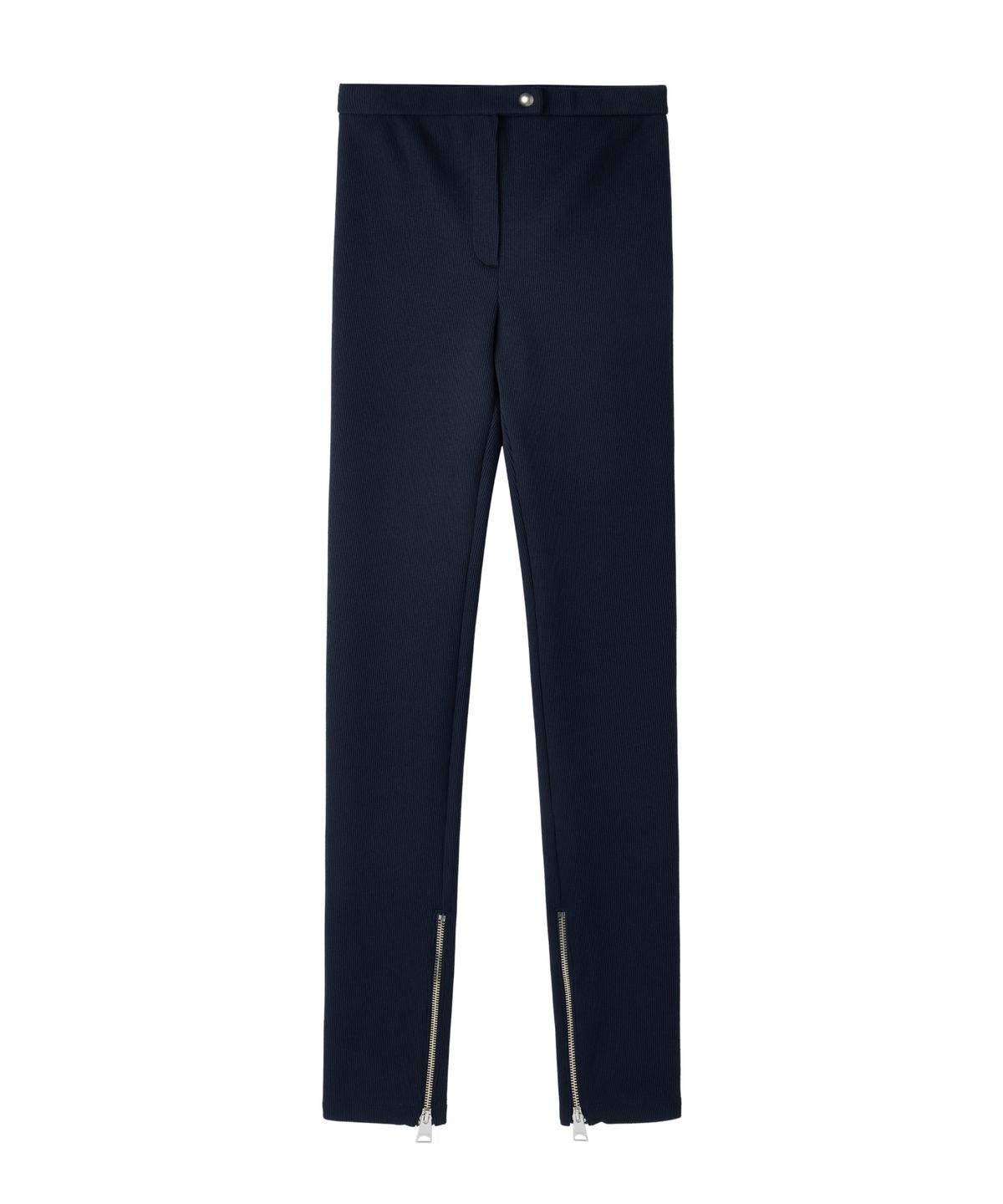 문선 아카이브(MOONSUN ARCHIVE) Bold Zip-Detail Leggings Pants / NAVY