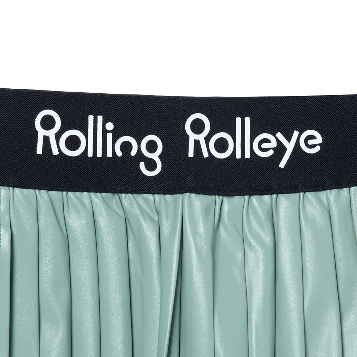 롤링롤라이(ROLLINGROLLEYE) 롤롤 뉴 엣지 레더스커트 올리브그린