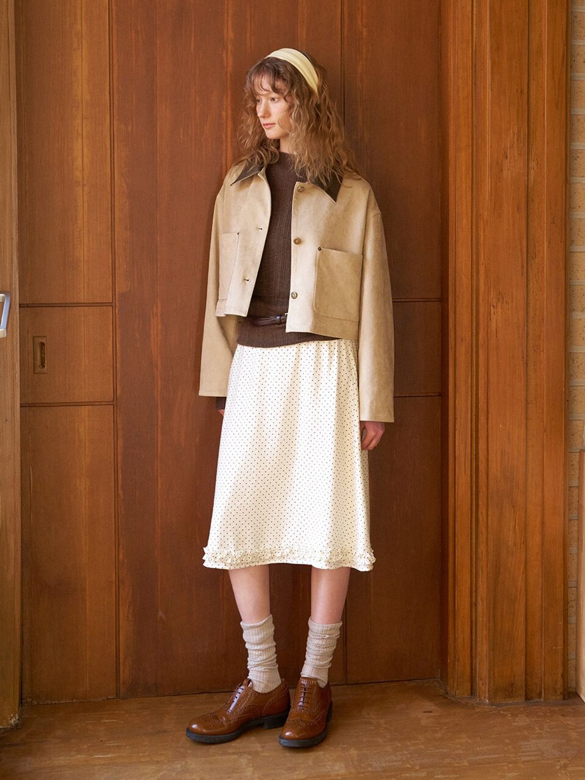 뮈뮈에르(MUEMUER) Macadamia Jacket MU2611JK001M