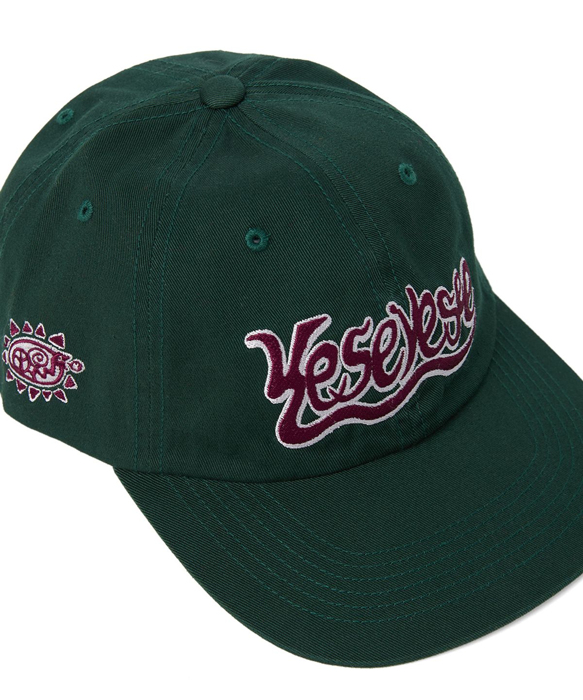 예스아이씨(YESEYESEE) Y.E.S Snail Logo Cap Green