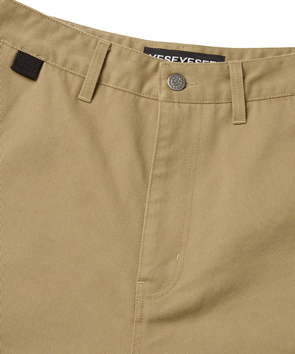 예스아이씨(YESEYESEE) Side Stripe Work Pants Beige