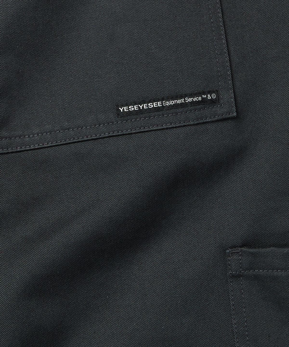 예스아이씨(YESEYESEE) Side Stripe Work Pants Charcoal