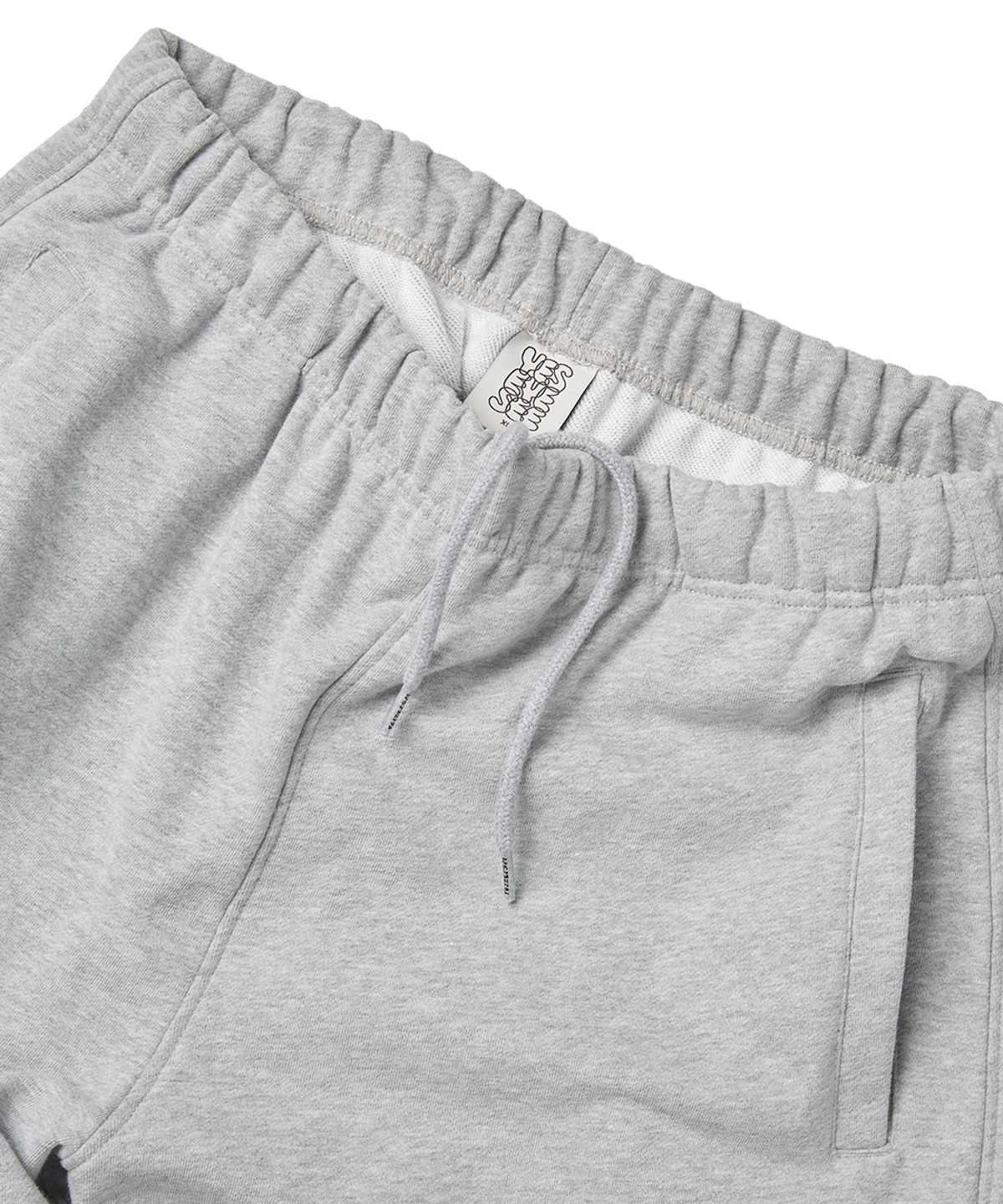 예스아이씨(YESEYESEE) C-Logo Straight Sweatpants Grey