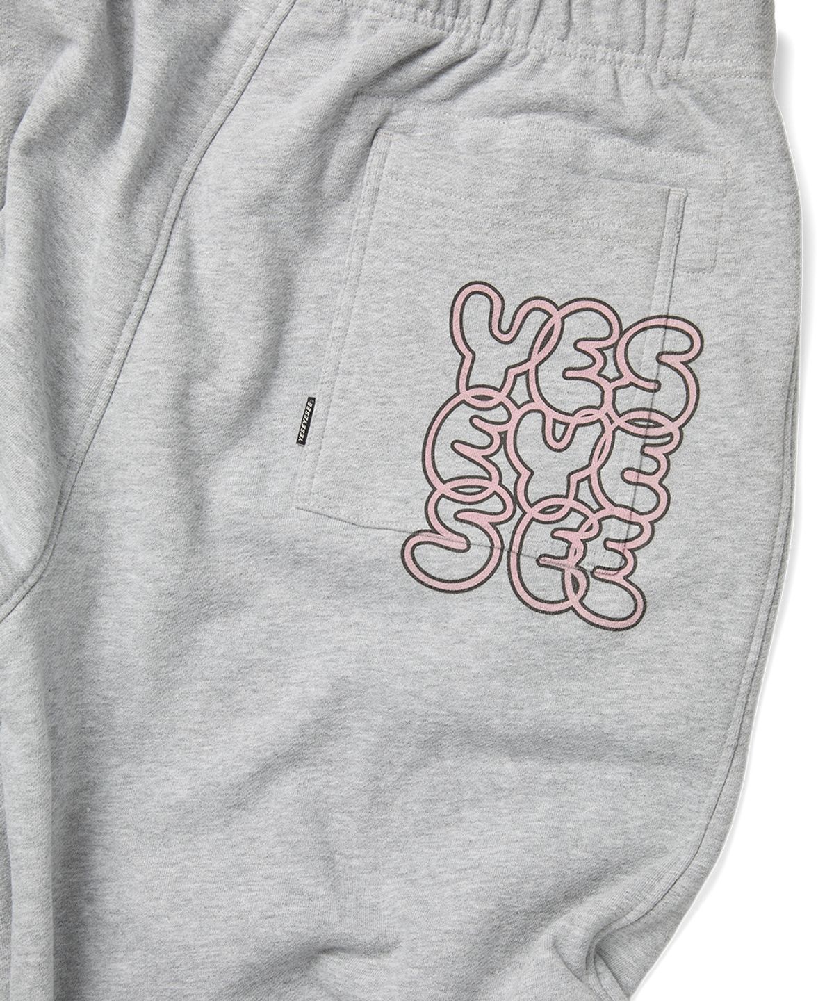 예스아이씨(YESEYESEE) C-Logo Straight Sweatpants Grey