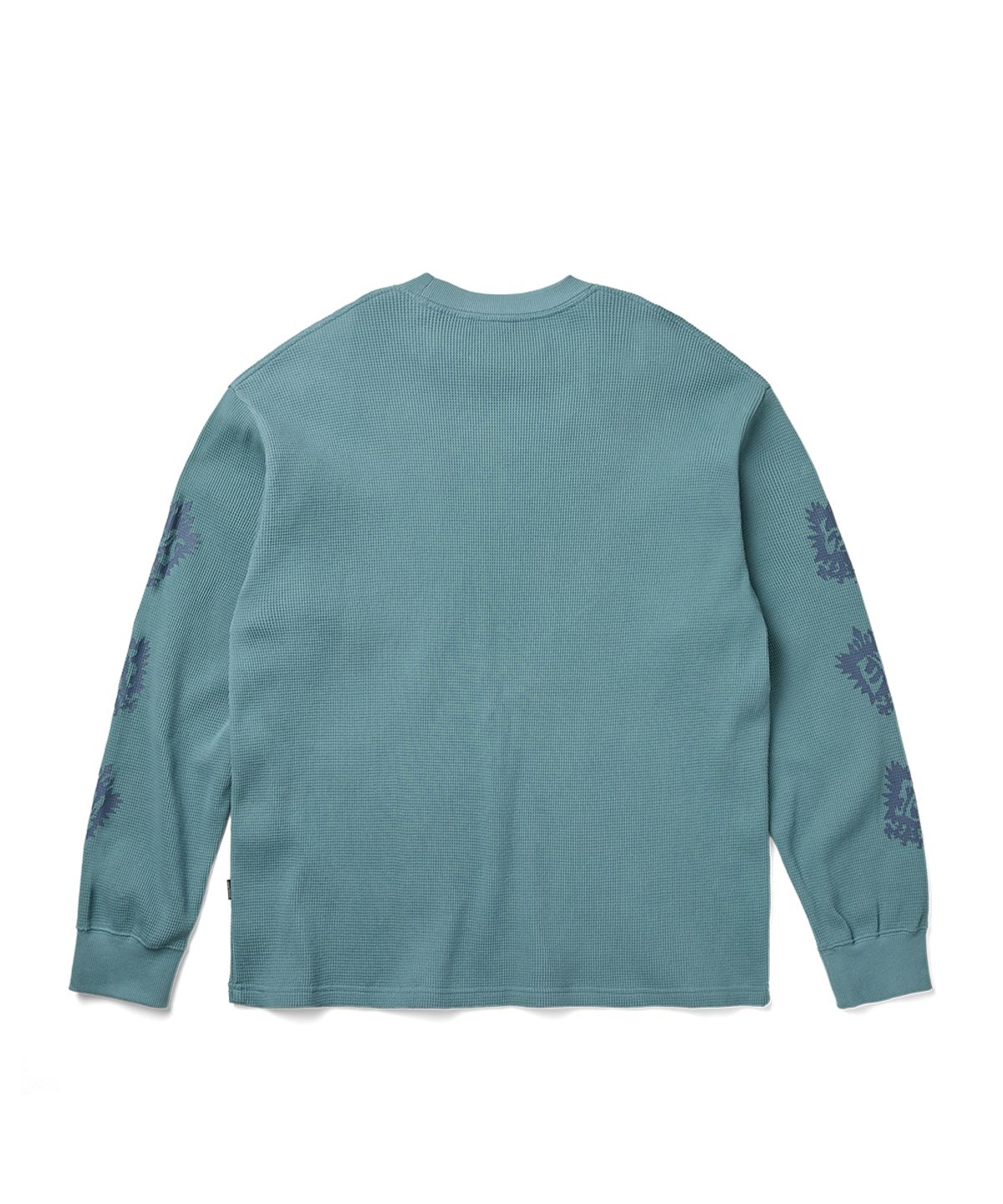 예스아이씨(YESEYESEE) Y.E.S Stamp Waffle L/S Light Blue