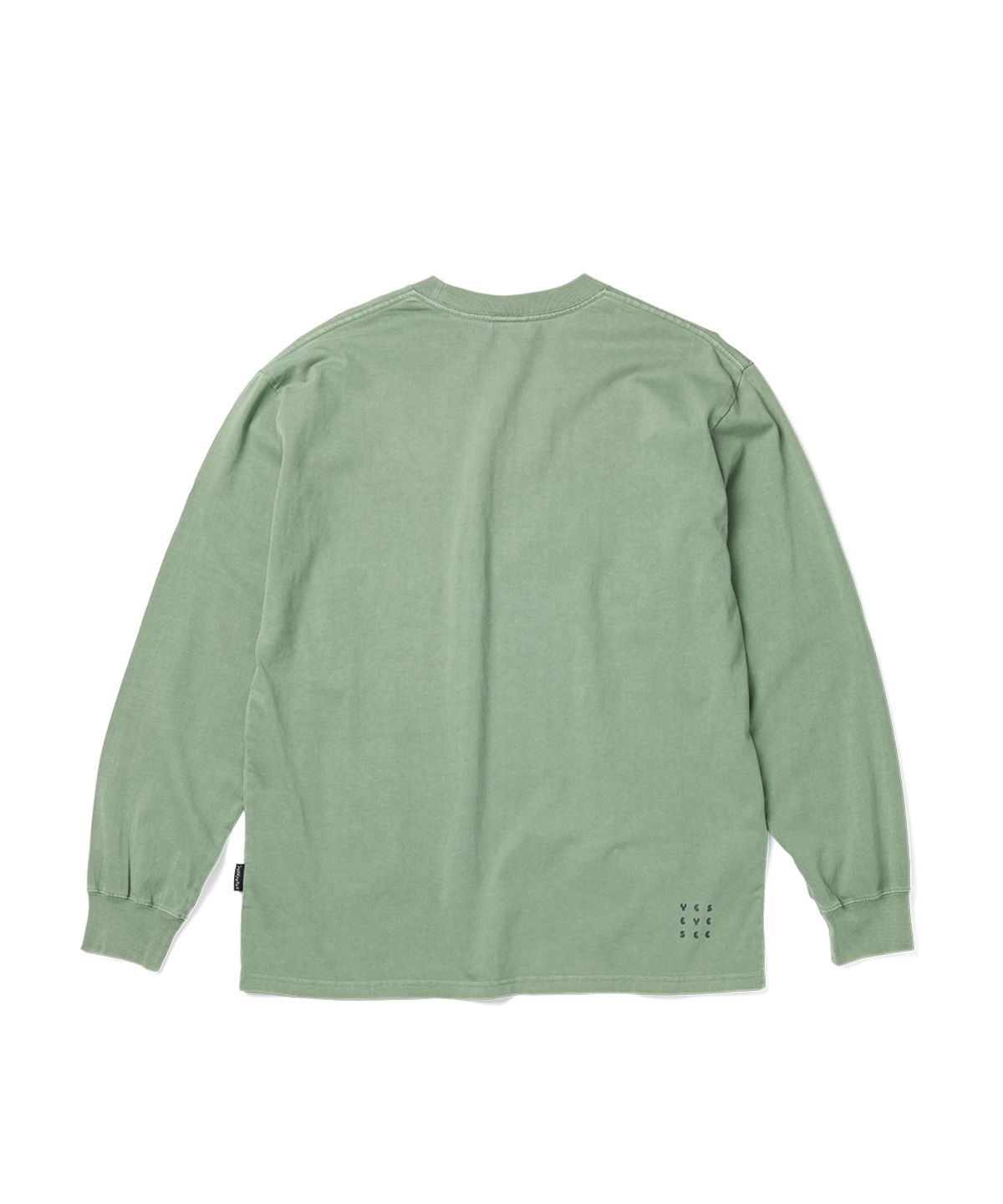 예스아이씨(YESEYESEE) Pigment C-Logo L/S Green