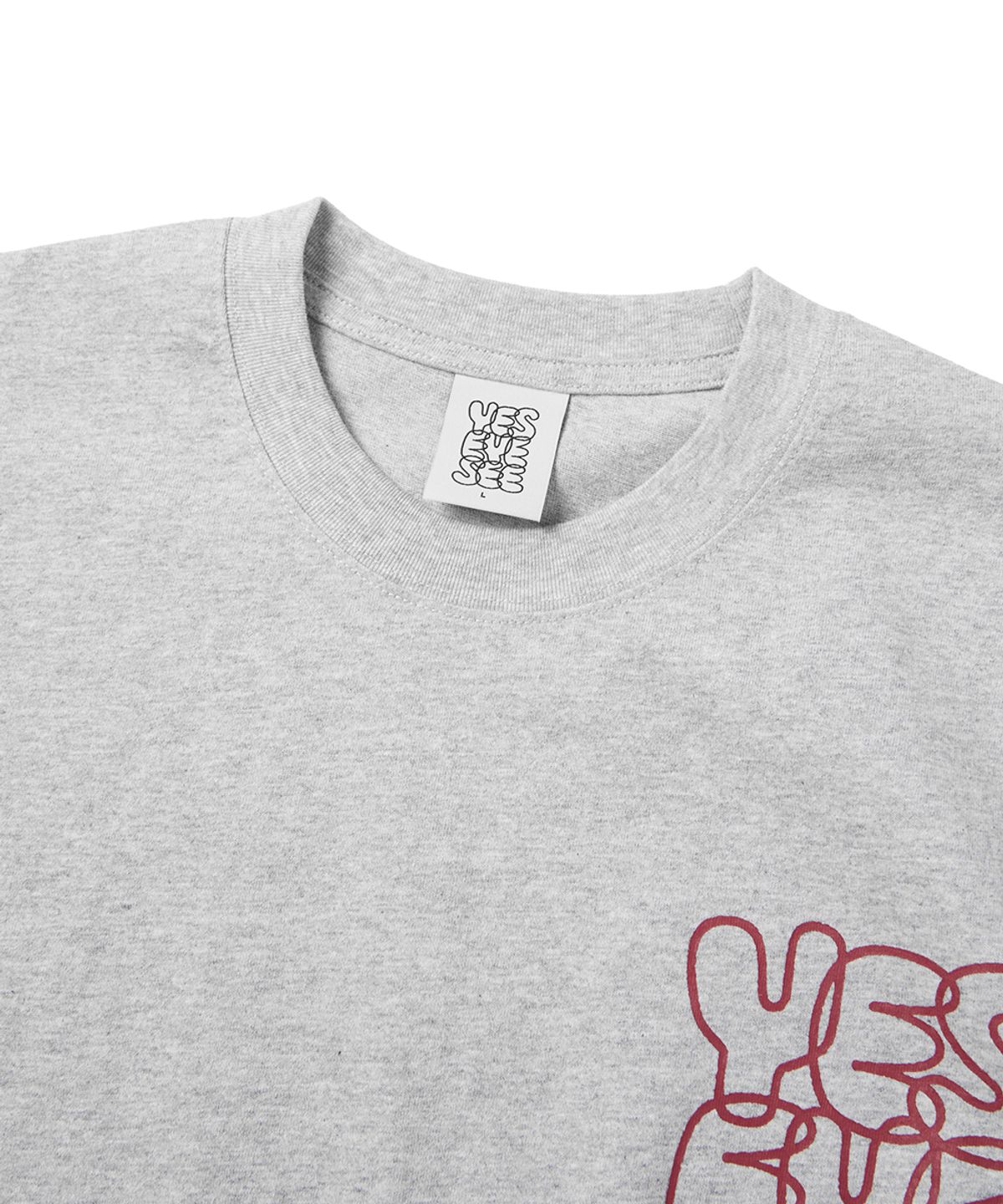 예스아이씨(YESEYESEE) C-Logo L/S Grey