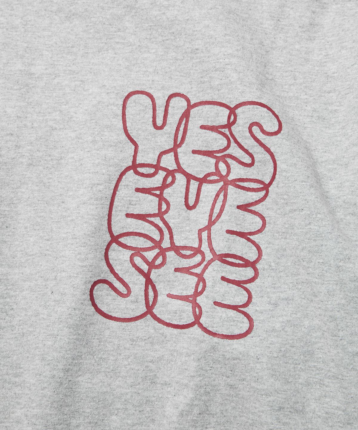 예스아이씨(YESEYESEE) C-Logo L/S Grey