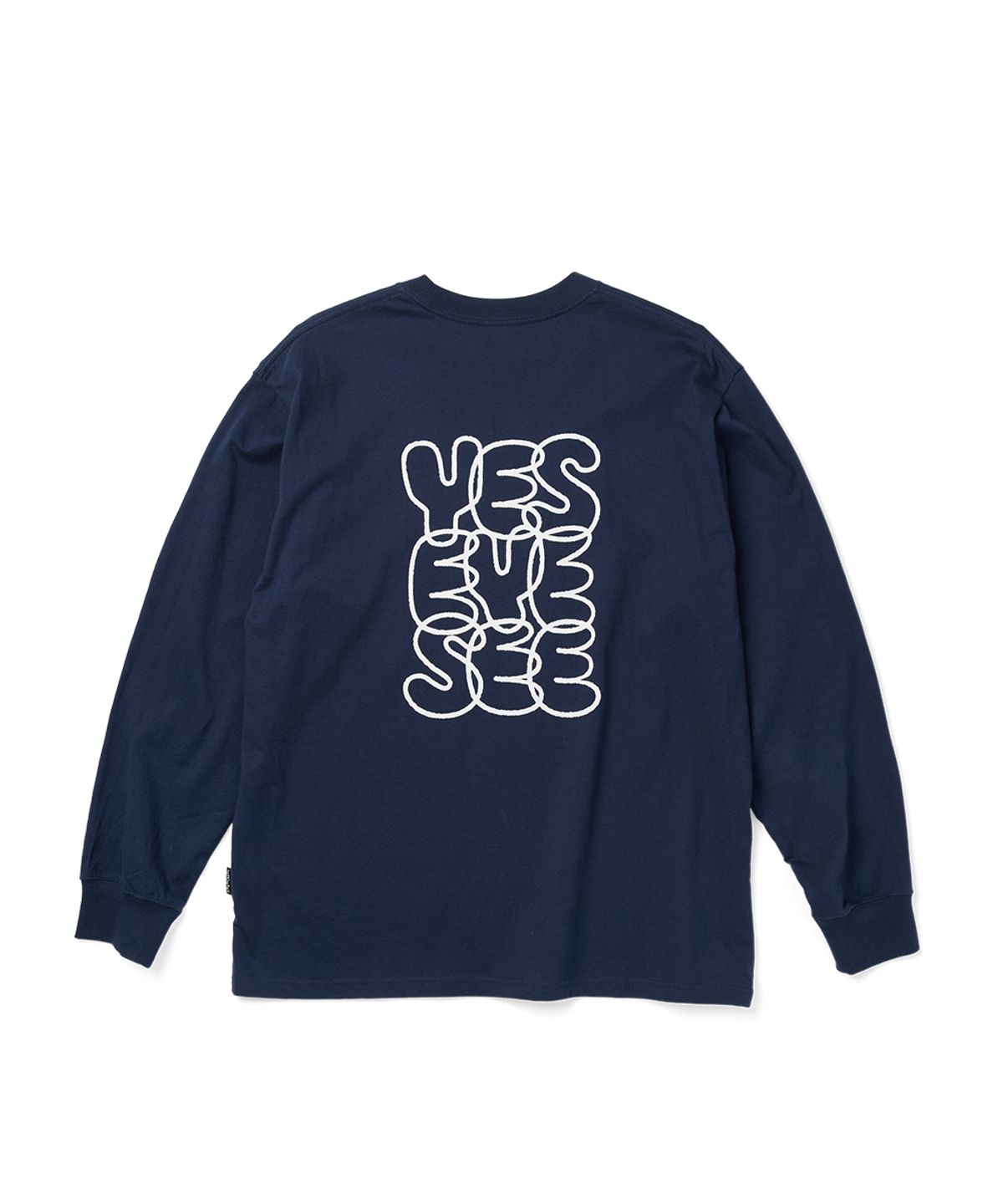 예스아이씨(YESEYESEE) C-Logo L/S Navy