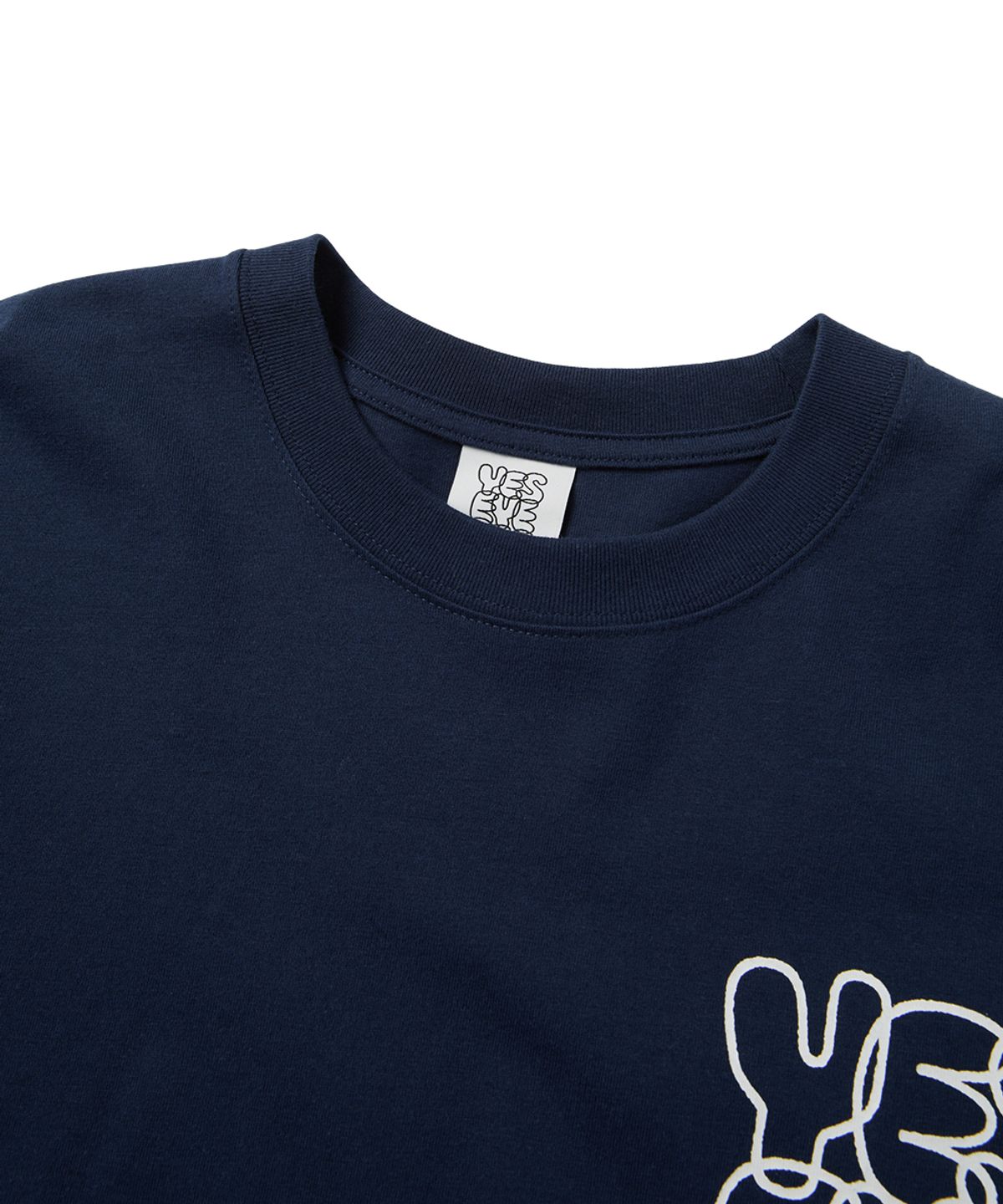 예스아이씨(YESEYESEE) C-Logo L/S Navy